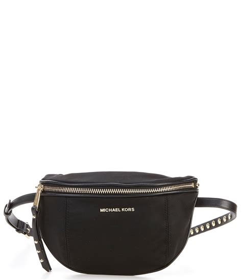 michael kors leila|Leila Small Nylon Belt Bag .